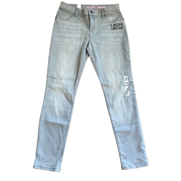 NWT Children’s Place Stretch Jeggings 14 Girls - Picture 1 of 5